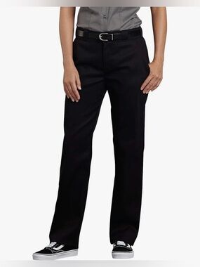 Dickies Women’s Flex Original Fit Work Pants Black Size 6